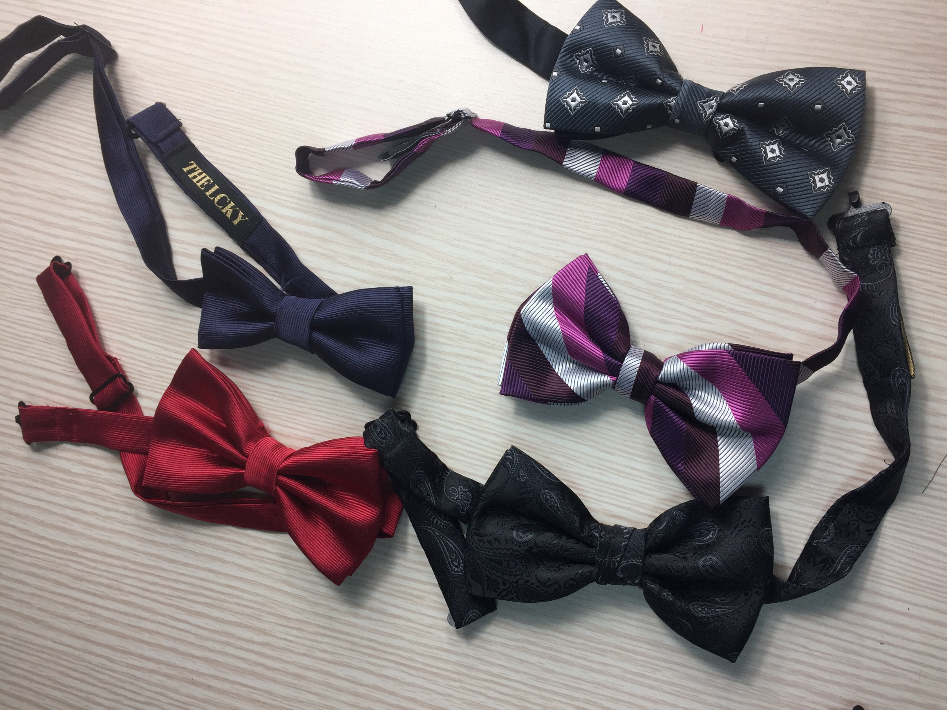 Custom bow ties